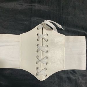 White corset